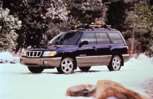 Forester Production: 1998-Present Based on the Impreza chassis with the 2.5-liter BOXER engine from the Legacy and Outback models The original trim levels were standard, L, and S Forester came standard with roof rails Ground Clearance was 7.5 Forester Production: 1998-Present Based on the Impreza chassis with the 2.5-liter BOXER engine from the Legacy and Outback models The original trim levels were standard, L, and S Forester came standard with roof rails Ground Clearance was 7.5