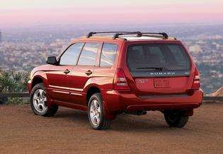 Forester Production: 1998-Present Based on the Impreza chassis with the 2.5-liter BOXER engine from the Legacy and Outback models The original trim levels were standard, L, and S Forester came standard with roof rails Ground Clearance was 7.5 Forester Production: 1998-Present Based on the Impreza chassis with the 2.5-liter BOXER engine from the Legacy and Outback models The original trim levels were standard, L, and S Forester came standard with roof rails Ground Clearance was 7.5