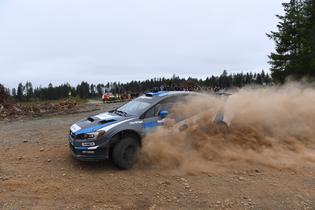 2016 Olympus Rally winners David Higgins and codriver Craig Drew 2016 Olympus Rally winners David Higgins and codriver Craig Drew