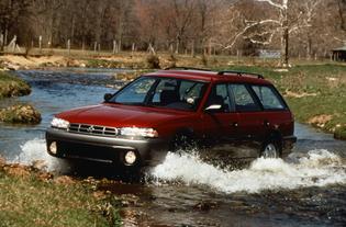 Subaru Outback Production: 1996-Present The Outback was introduced in 1995 as a trim level on the Legacy 1996 was the first year the Outback became its own model line Equipped with a 2.5-liter BOXER engine and symmetrical all-wheel drive All models received two-tone paint, raised ground clearance and a raised roof Tagline was “World’s First Sports Utility Wagon” Subaru Outback Production: 1996-Present The Outback was introduced in 1995 as a trim level on the Legacy 1996 was the first year the Outback became its own model line Equipped with a 2.5-liter BOXER engine and symmetrical all-wheel drive All models received two-tone paint, raised ground clearance and a raised roof Tagline was “World’s First Sports Utility Wagon”
