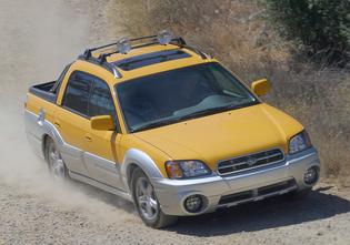 Subaru Baja Production: 2003-06 Built at SIA in Lafayette, Indiana The Baja was introduced in 2003 as a multi-purpose vehicle with room for four passengers and a cargo bed for occasional sport and/or utility use It was based on the Legacy-Outback platform The first model designed in-house by Subaru of America. Tagline was “World’s First Multiple Choice Vehicle” Subaru Baja Production: 2003-06 Built at SIA in Lafayette, Indiana The Baja was introduced in 2003 as a multi-purpose vehicle with room for four passengers and a cargo bed for occasional sport and/or utility use It was based on the Legacy-Outback platform The first model designed in-house by Subaru of America. Tagline was “World’s First Multiple Choice Vehicle”