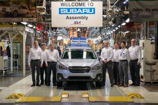 Subaru of Indiana Automotive produces 4 millionth Subaru vehicle Subaru of Indiana Automotive produces 4 millionth Subaru vehicle