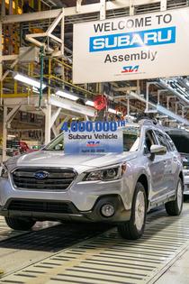 Subaru of Indiana Automotive produces 4 millionth Subaru vehicle Subaru of Indiana Automotive produces 4 millionth Subaru vehicle