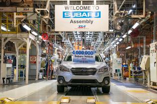 Subaru of Indiana Automotive produces 4 millionth Subaru vehicle Subaru of Indiana Automotive produces 4 millionth Subaru vehicle