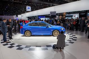 At the 2014 NAIAS in Detroit At the 2014 NAIAS in Detroit