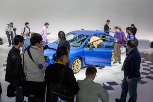 At the 2014 NAIAS in Detroit At the 2014 NAIAS in Detroit