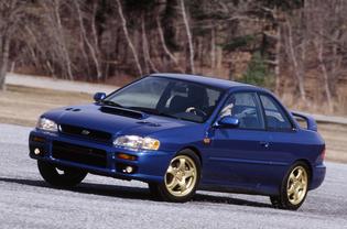 Subaru Impreza Production: 1993-Present Powered by a 1.8-liter BOXER engine producing 110 hp and 110 lb-ft. of torque Available Continuous AWD for manual and Active AWD for automatic Available in standard, L or LS trim levels in either 4-Door Sedan or Wagon Driver-side airbag was standard First generation was only Impreza ever offered as a coupe Subaru Impreza Production: 1993-Present Powered by a 1.8-liter BOXER engine producing 110 hp and 110 lb-ft. of torque Available Continuous AWD for manual and Active AWD for automatic Available in standard, L or LS trim levels in either 4-Door Sedan or Wagon Driver-side airbag was standard First generation was only Impreza ever offered as a coupe
