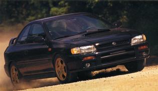 Subaru Impreza Production: 1993-Present Powered by a 1.8-liter BOXER engine producing 110 hp and 110 lb-ft. of torque Available Continuous AWD for manual and Active AWD for automatic Available in standard, L or LS trim levels in either 4-Door Sedan or Wagon Driver-side airbag was standard First generation was only Impreza ever offered as a coupe Subaru Impreza Production: 1993-Present Powered by a 1.8-liter BOXER engine producing 110 hp and 110 lb-ft. of torque Available Continuous AWD for manual and Active AWD for automatic Available in standard, L or LS trim levels in either 4-Door Sedan or Wagon Driver-side airbag was standard First generation was only Impreza ever offered as a coupe