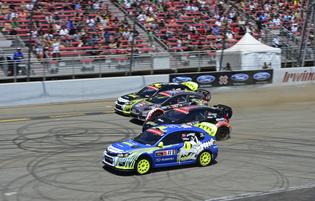 2013 Subaru WRX STI Rallycross car 2013 Subaru WRX STI Rallycross car