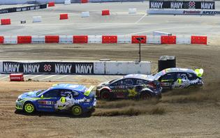 2013 Subaru WRX STI Rallycross car 2013 Subaru WRX STI Rallycross car