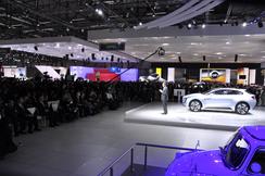 Subaru Geneva Auto Show stand Subaru Geneva Auto Show stand