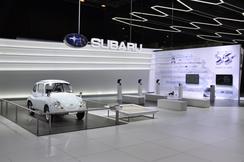 Subaru Geneva Auto Show stand Subaru Geneva Auto Show stand