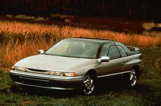 Subaru SVX Production: 1992-1997 Designed by Giorgetto Giugiaro Classified as a luxury performance coupe Powered by a 3.3 liter, 6-cylinder BOXER engine with 230 hp. and 228 lb-ft. of torque Available as either a front-wheel drive or all-wheel drive The window-within-a-window design virtually eliminated wind noise when the windows were down at speed Subaru SVX Production: 1992-1997 Designed by Giorgetto Giugiaro Classified as a luxury performance coupe Powered by a 3.3 liter, 6-cylinder BOXER engine with 230 hp. and 228 lb-ft. of torque Available as either a front-wheel drive or all-wheel drive The window-within-a-window design virtually eliminated wind noise when the windows were down at speed